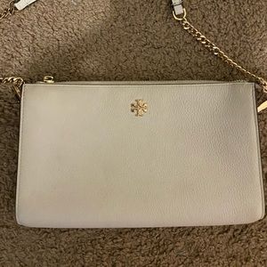 Tory Burch Off White Crossbody Purse